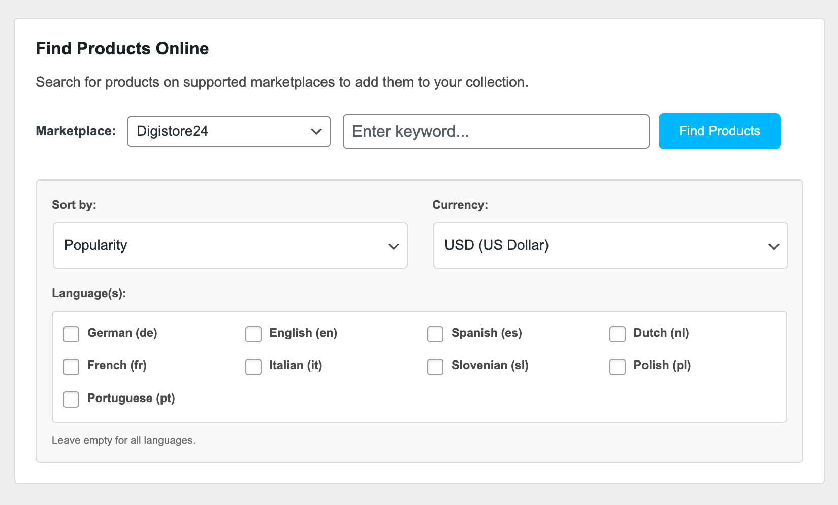 digistore24 WordPress Affiliate Plugin