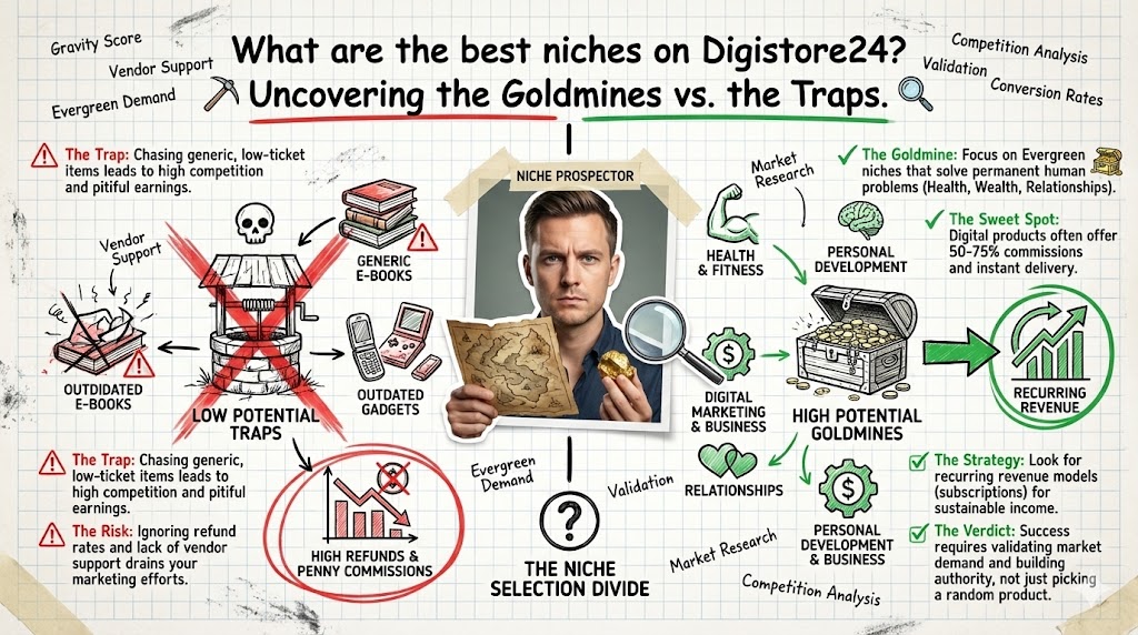 What are the best niches on Digistore24?