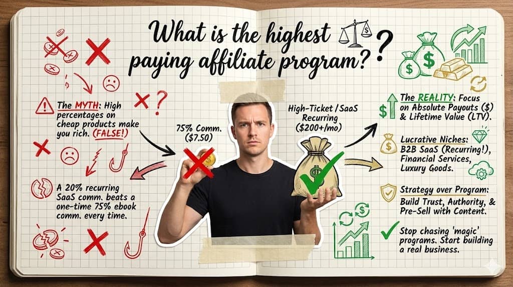 what is the highest paying affiliate program?