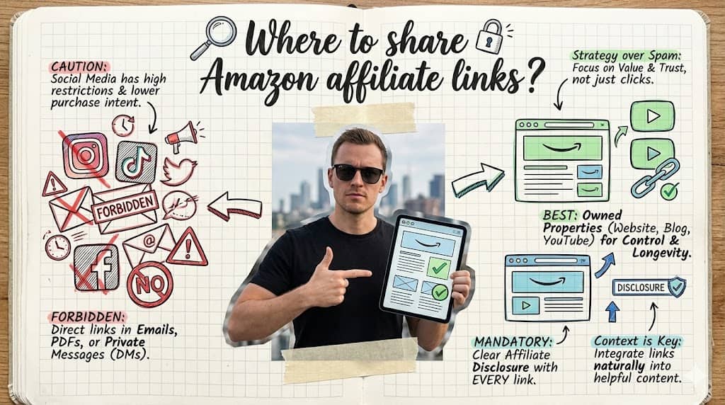 where to share amazon affiliate links? where to share amazon affiliate links?