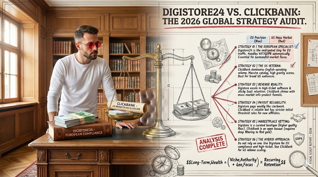 Digistore24 vs. ClickBank: Which Affiliate Network Is Better?