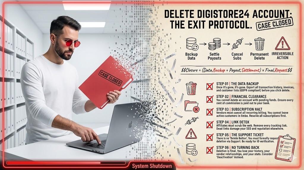 How to Delete Your Digistore24 Account