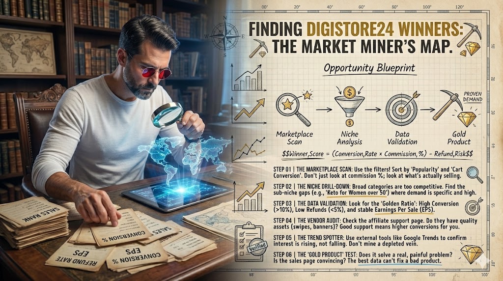 Best Selling Products on Digistore24: How to Find Winners