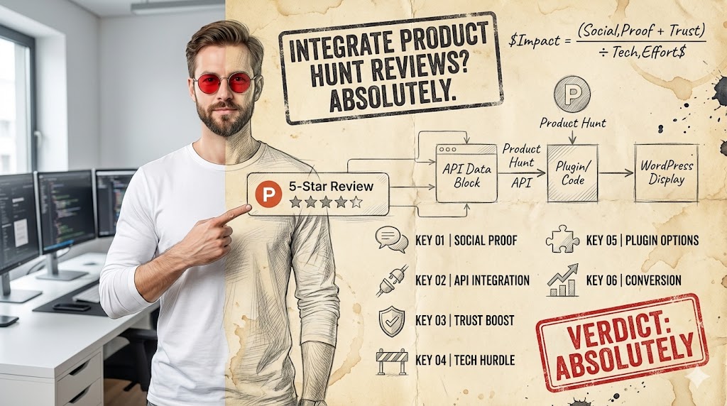 Add Product Hunt Reviews to Wordpress - Step-by-step