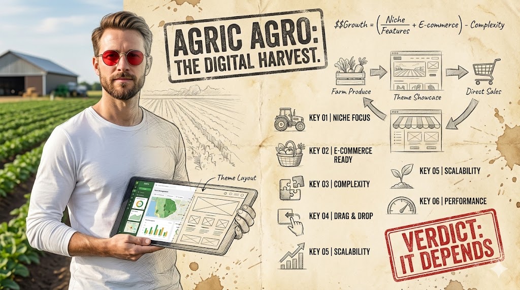 Agric Agro Multipurpose Wordpress Temas Product Info and Reviews - Step-by-step