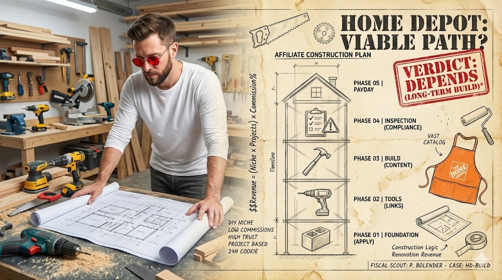 Affiliate Marketing Home Depot: Simple System + First Steps