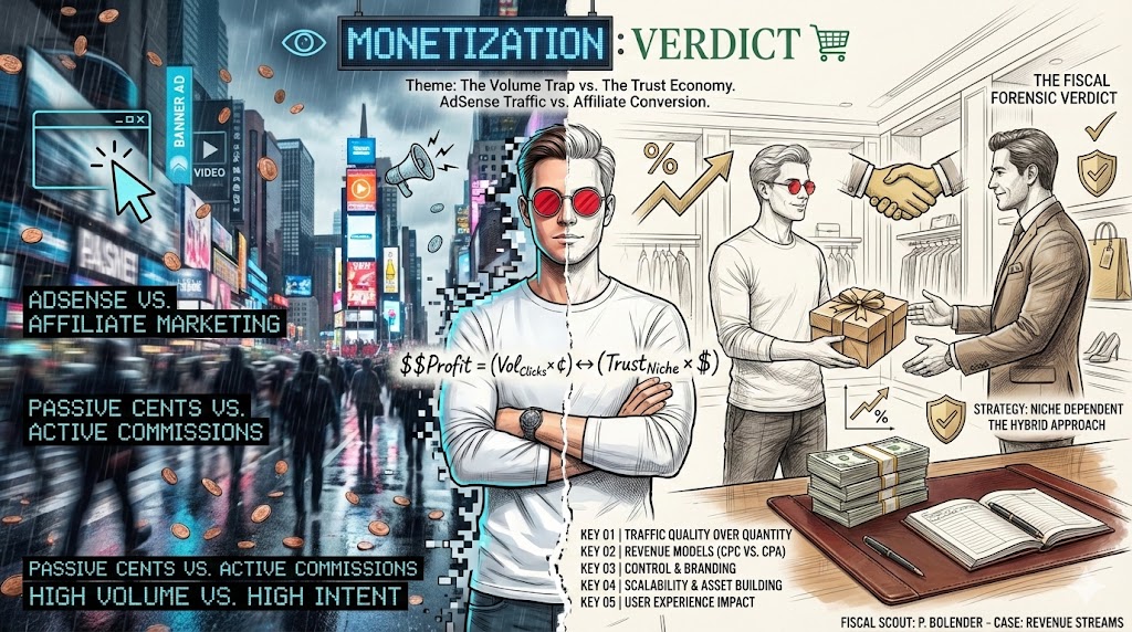 Affiliate Marketing vs Adsense for Blog: Key Differences + Best Choice