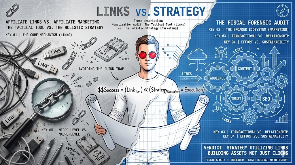 Affiliate Links vs Affiliate Marketing: Key Differences + Best Choice