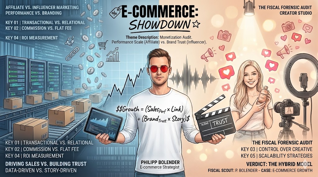 Affiliate vs Influencer Marketing Ecommerce: Key Differences + Best Choice