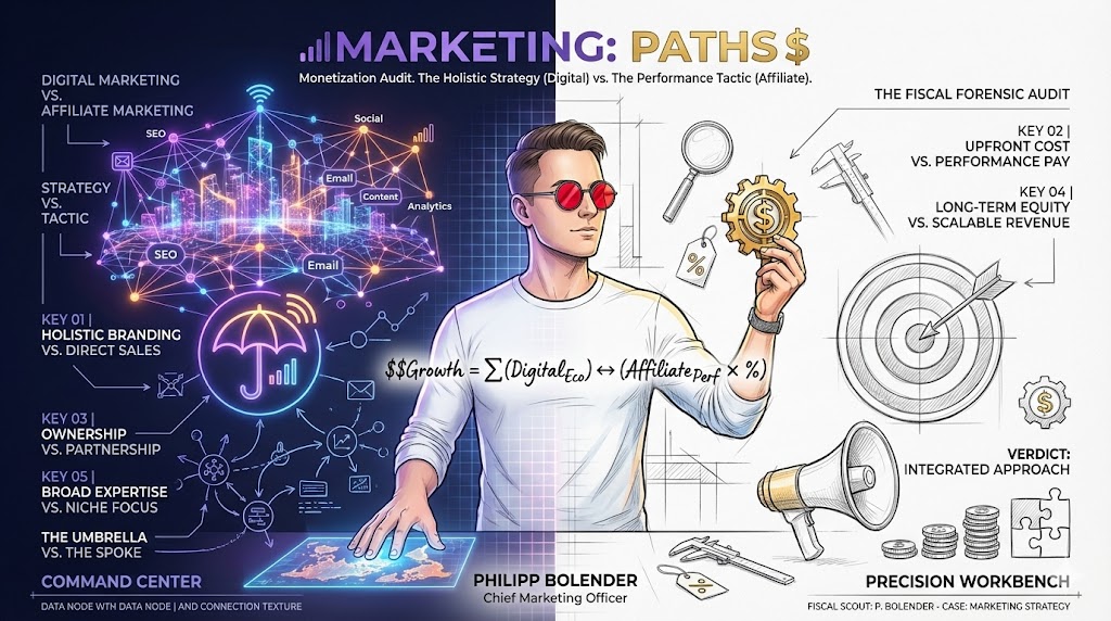 Affiliate vs Digital Marketing: Key Differences + Best Choice