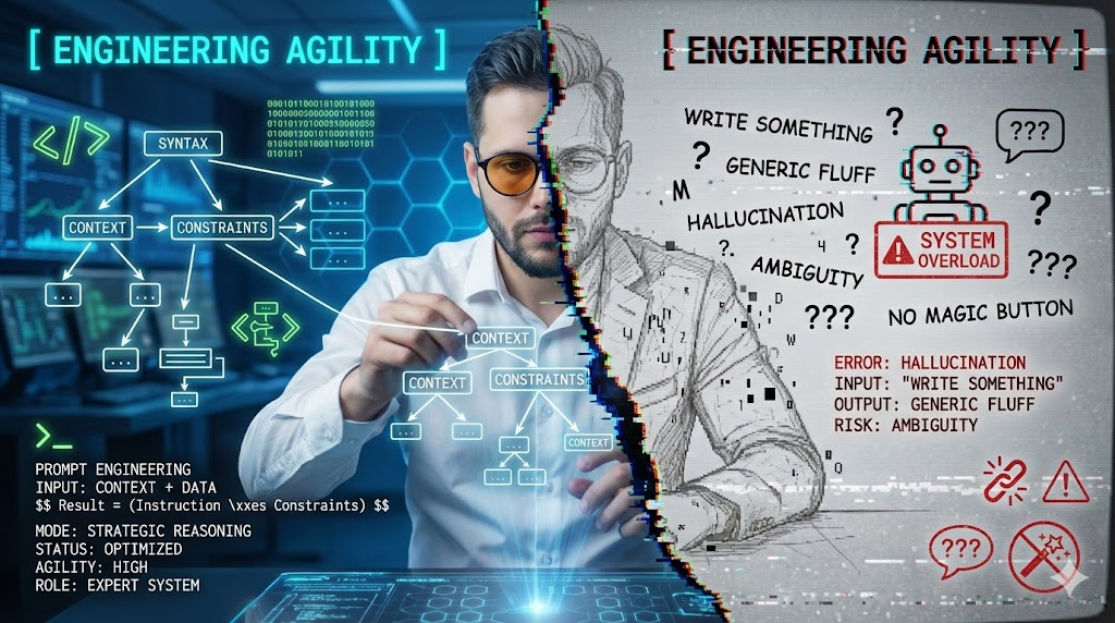 What is prompt engineering for business resilience agility?