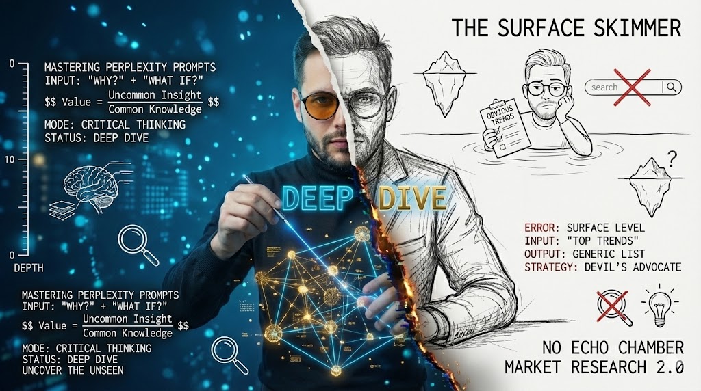 Top 3 perplexity prompts for market research