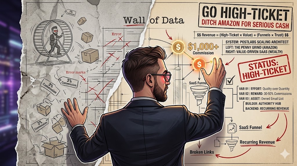 The Difference Between Amazon Associates and High-Ticket Affiliate Networks