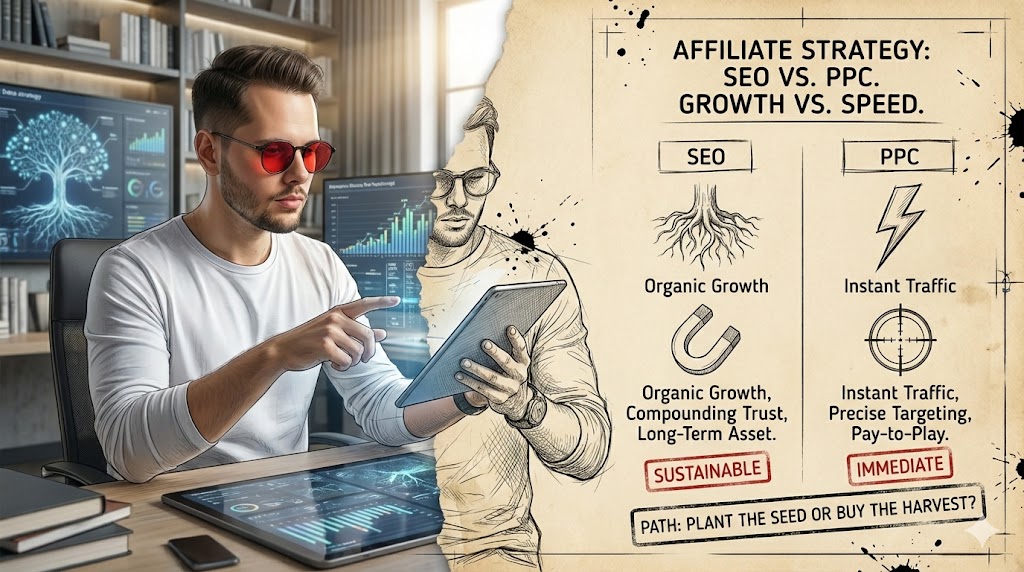 SEO vs PPC Affiliate Marketing: Key Differences + Best Choice
