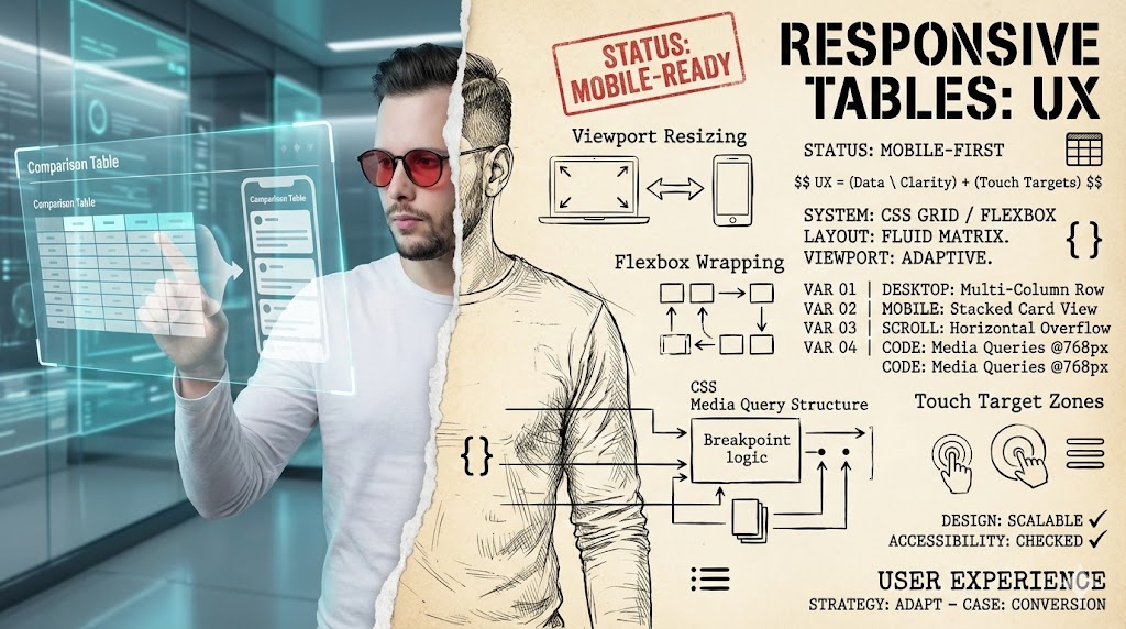 Comparison Tables That Look Good on Mobile (Responsive Design Guide)