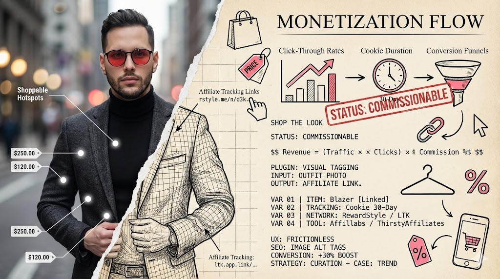 Fashion Blog Monetization: "Shop the Look" with WordPress Plugins