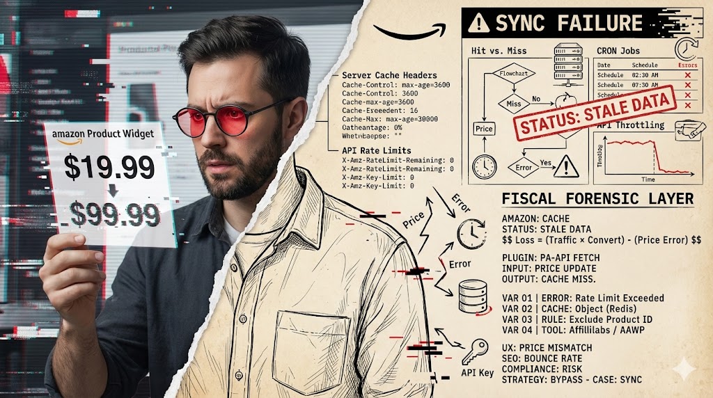 Fixing Amazon Price Update Errors in WordPress Caching