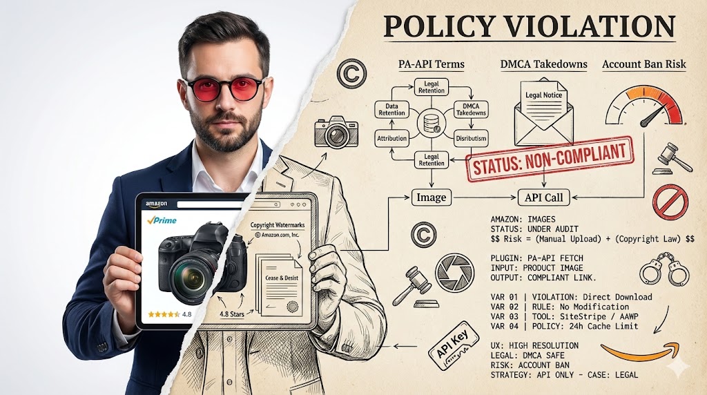 How to Legally Use Amazon Product Images on WordPress (Avoid Bans)