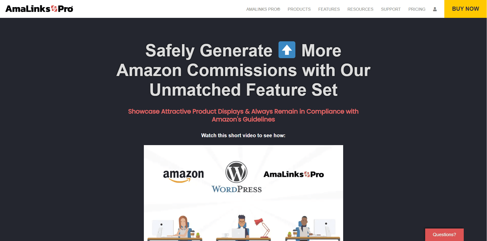 AmaLinks Pro Interface